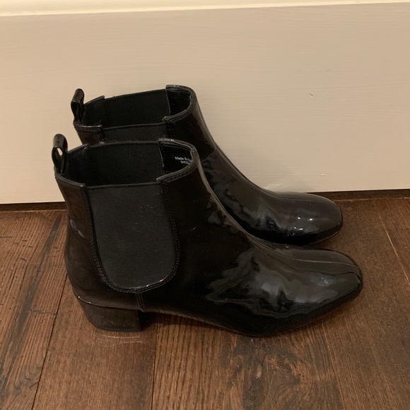 Black Patent Booties - Picture 5 of 7